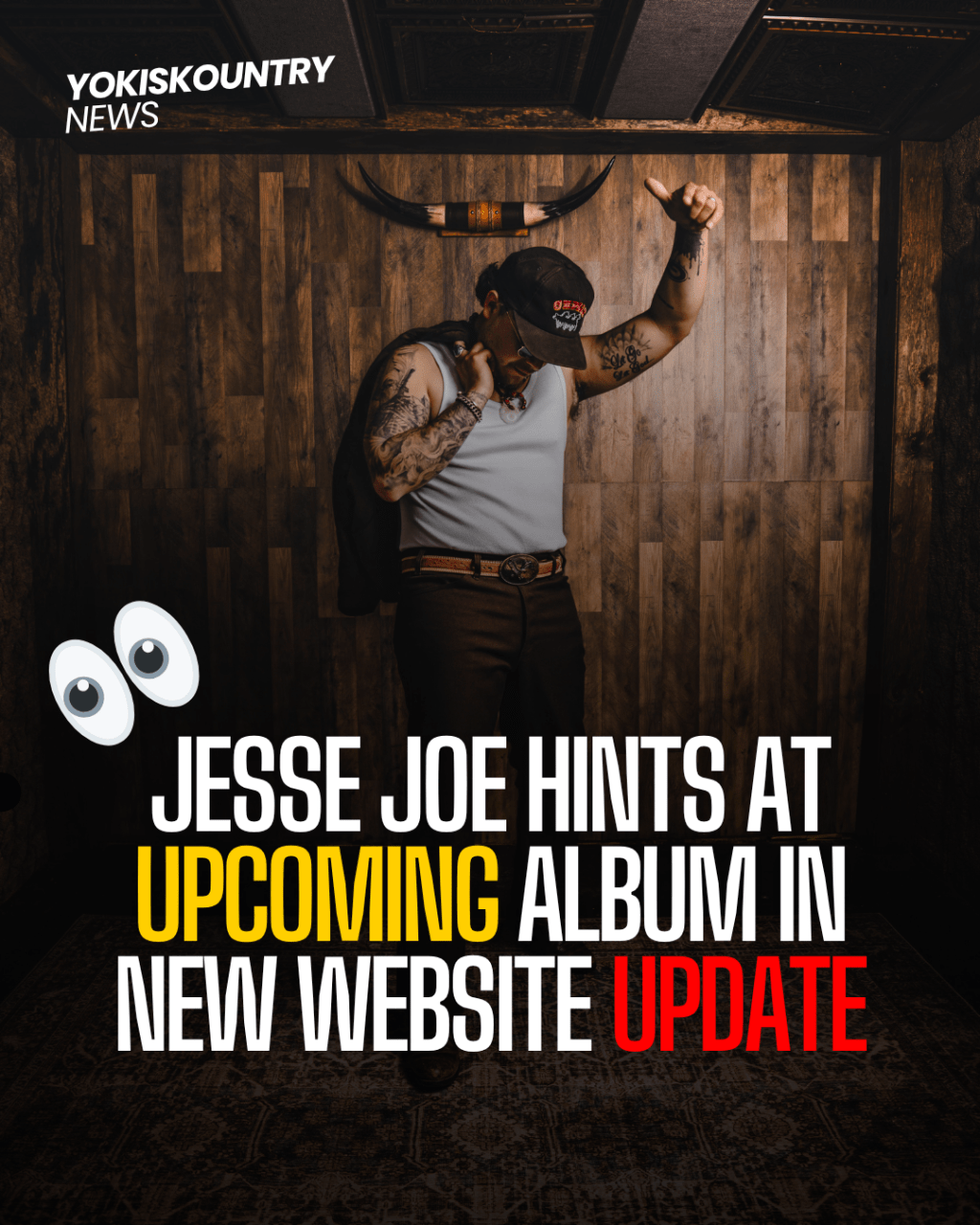 Jesse Joe Teases New Album With New Website&nbsp;Update